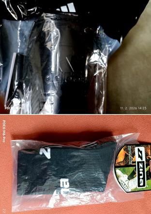 Chrániče predkolenia a futbalové štucne, 