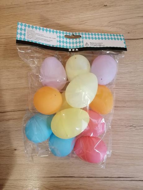 Plastové vajíčka otvaratelne plnitelne výška 6 cm, 