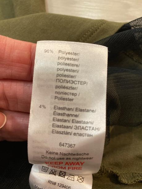 Tričko s tylom, bonprix,164