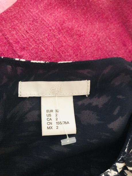 Trištvrťové šatky zn. hm, h&m,xs