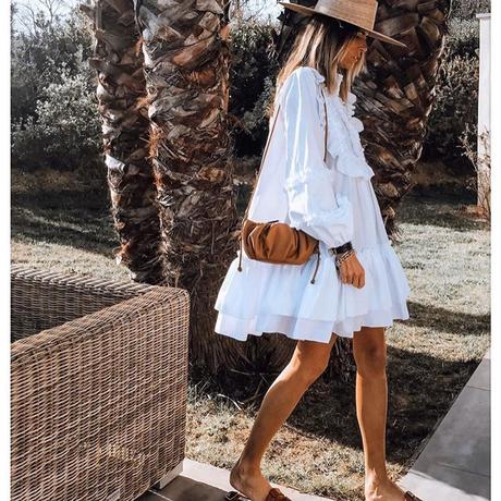 Biele bluzkove saty pritchet, m