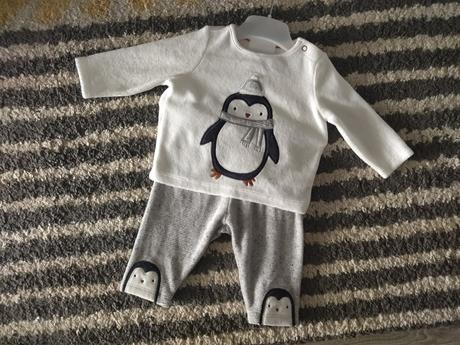 Mikroflisová súprava s tučniakom, c&a,62