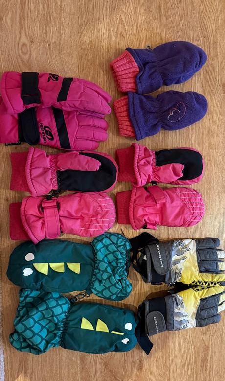 Zimné rukavice, h&m,134