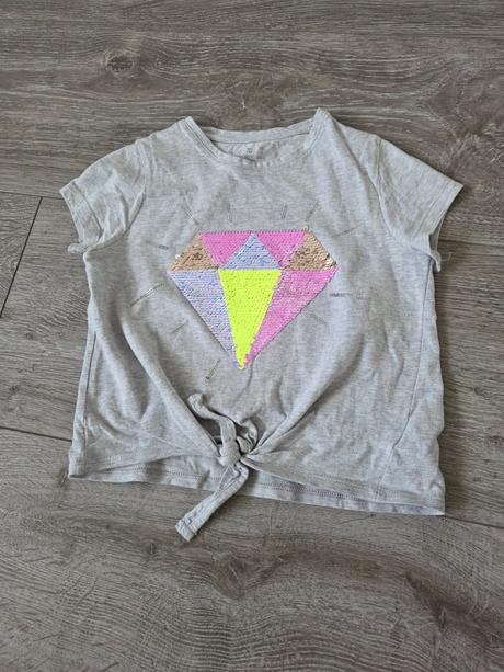 Tričká cropp top, 128