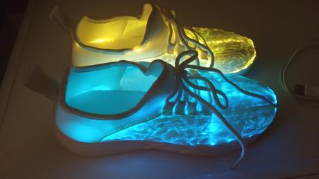 Svietiace tenisky 36 s nabijacim kablikom, pepperts,36