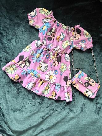 Šatočky minie mouse s kabelkou, 62