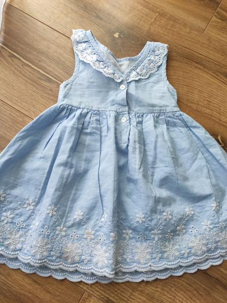 Letné šaty s výšivkou, primark,80
