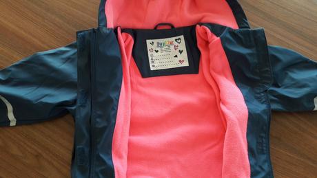 Nepremokava podsita vetrovka 1x oblecena, lupilu,92