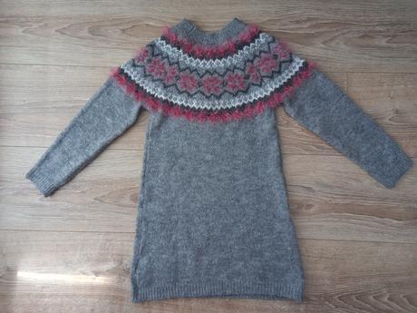 Pletené šaty (takmer nenosené), lupilu,116