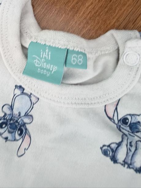 Body a suknička na traky stitch, disney,68