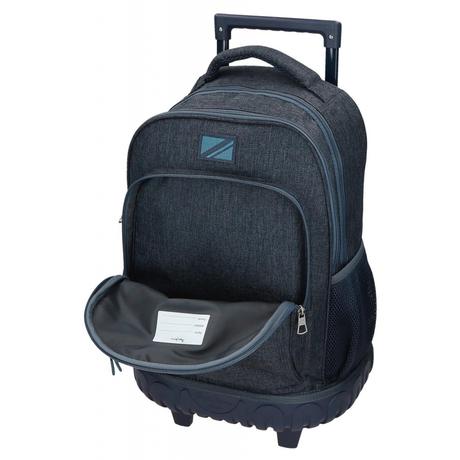 Školský batoh na kolieskach pepe jeans edmon, 30l,
