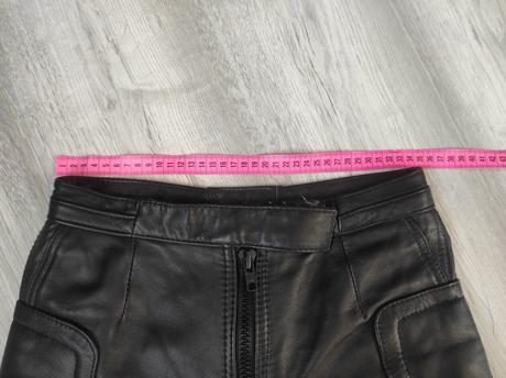 Moto/motorkárske kožené nohavice, s