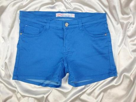 Kvalitné modré kraťasy, l