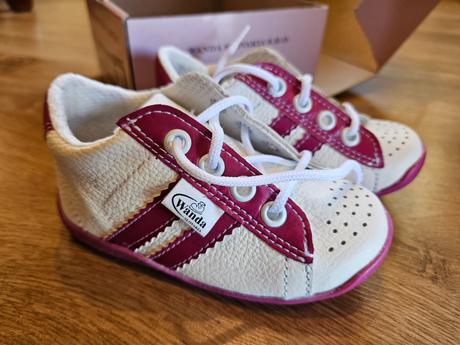 Kožené topánky wanda - nové, wanda,22