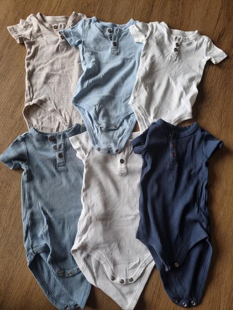 6x 74/80 tchibo body kratky rukav, tchibo,74