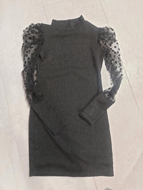 Dámske saty lesklé, 