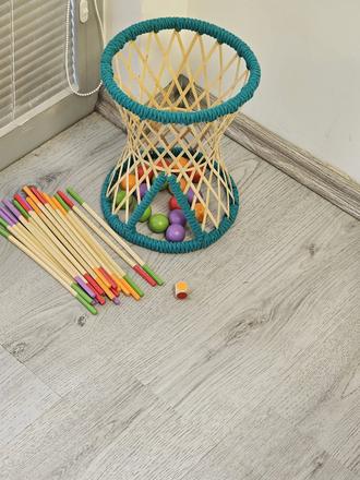 Bambusova spoločenská  motoricka hra, 