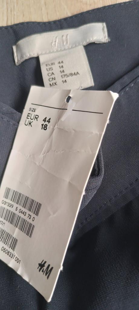 Elegantné nohavice, h&m,44