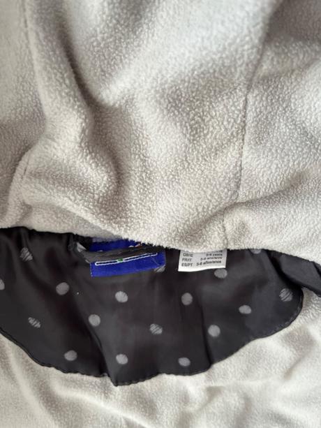 Zimna bunda 116 - super stav, lupilu,116