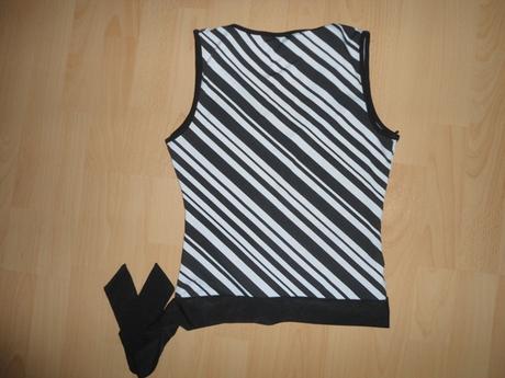 Cierno-biely damsky top, xs