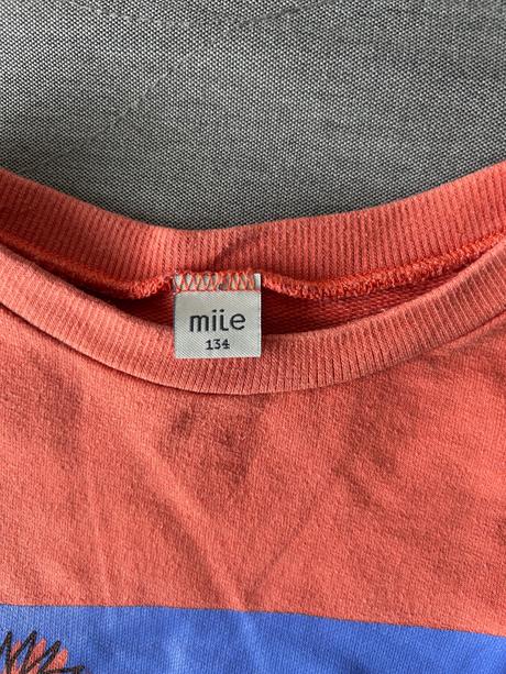 Mikina značky mile veľkosť 134, mile,134