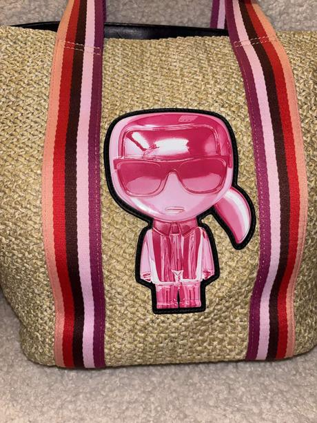 Letná plážová shopperka karl lagerfeld, karl lagerfeld