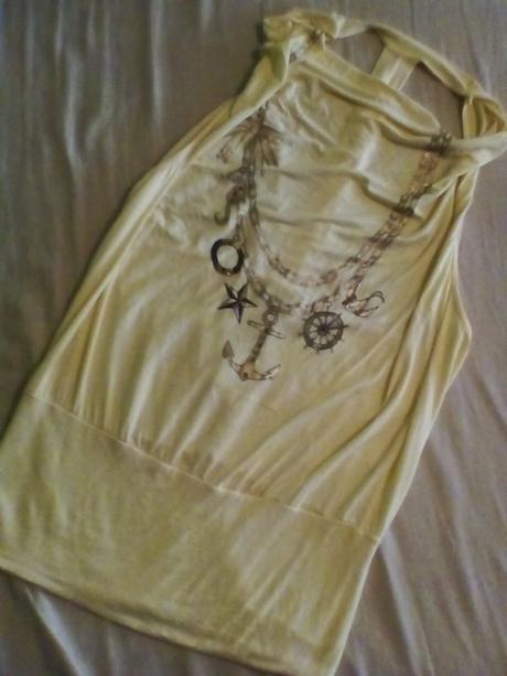 Tričko žlté, gina,m