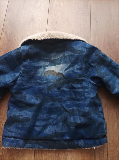 Zateplena riflova bunda 68, 68