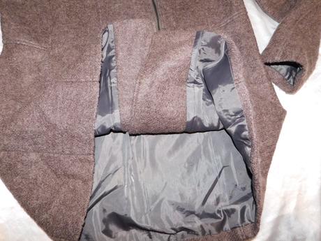 Luxusny zimny vlneny kabat, 44