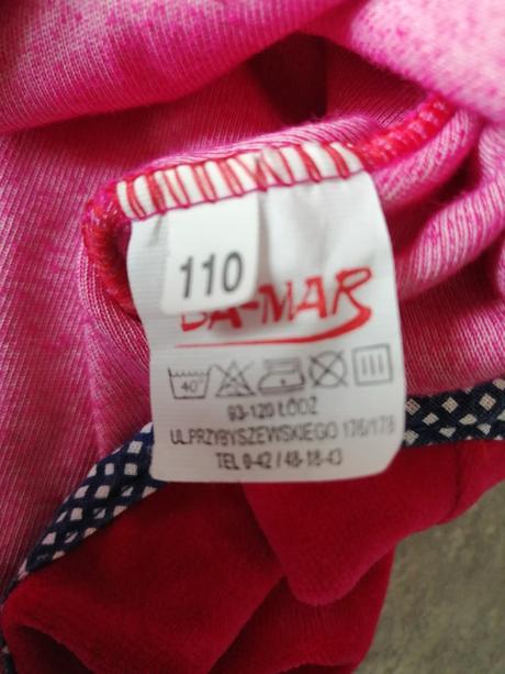 Zamatové ružové šaty v104-110, 104