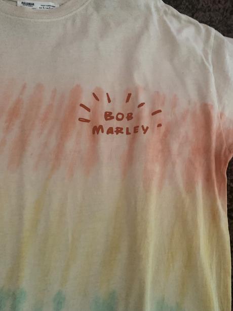 Tričko bob marley, pull&bear,s