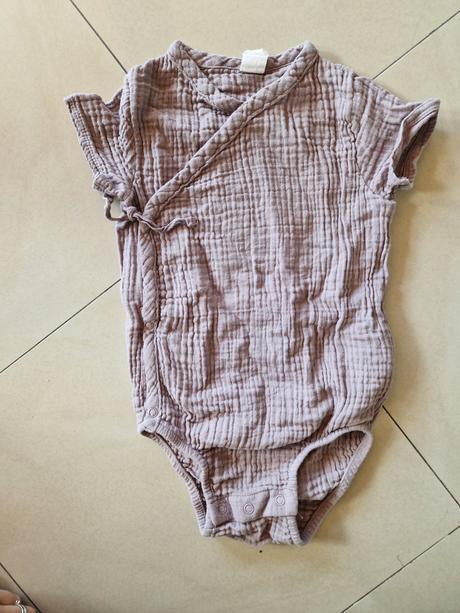 Fialove bodynko, h&m,98
