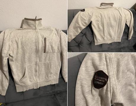 Sveter na zips + vacky, velkost m, m