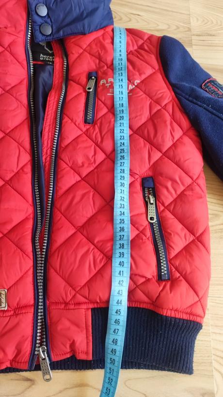 Zimná bunda pre chlapca, 134