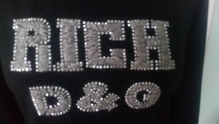 Tričko d&g s aplikáciou, xl