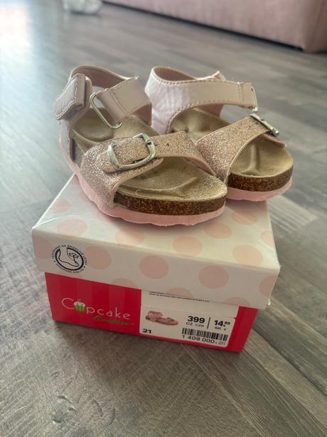 Sandále, cupcake,21