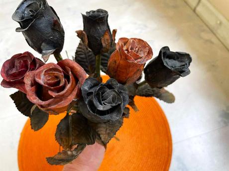 Vintage ruže / 7 ks, 