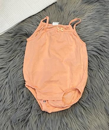 Dievčenské body broskyňové h&m (74), 74