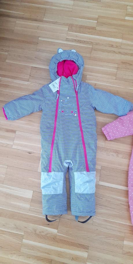 Nový perfektný prúžkavý overal značky ernstings-fa, 92