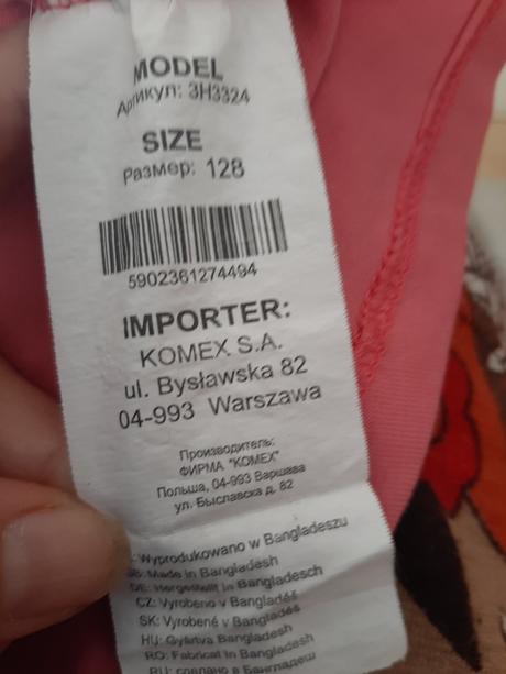 Dievčenské tričko, kids,128