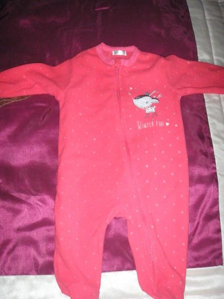 Flisový overal 2ks+2ks, 68