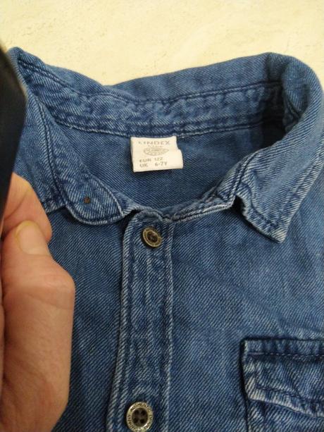 Mäkká riflova košeľa, lindex,122