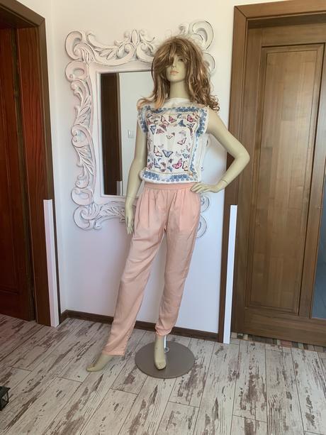 Satenovy overal patrizia pepe, s