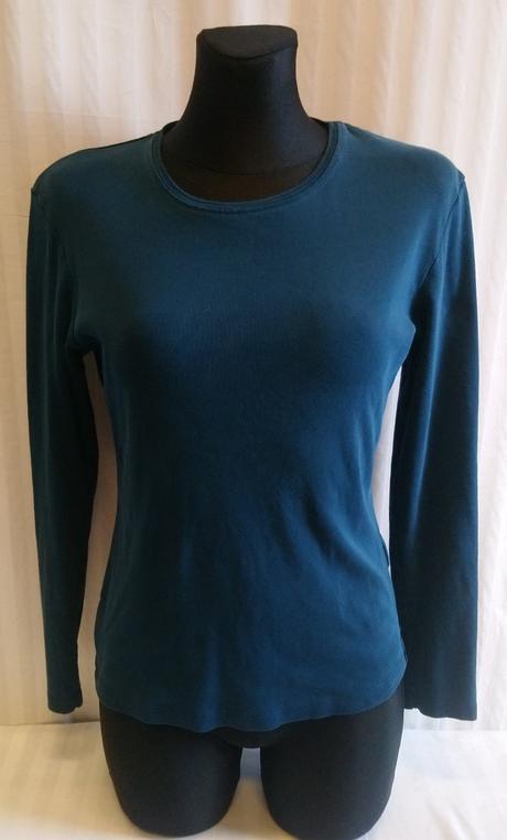 Dámsky tyrkysový bavlnený top, zero, m, m