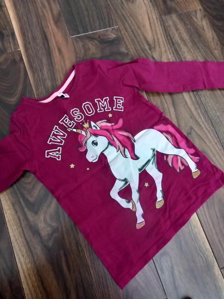 Tričko 128 s jednorožcom, dopodopo,128