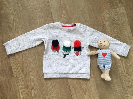 Vianočná mikina / sveter, f&f,92