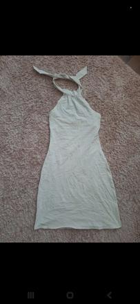 Biele vintage šaty, m