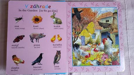 Kniha -puzzle, 