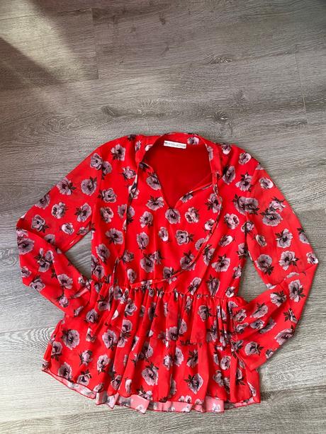 Bluza s kvetmi, s