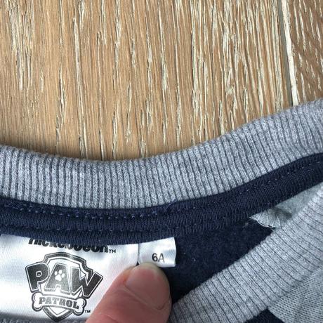 Tepláková bunda s aplikáciou labkovej patroly, 116